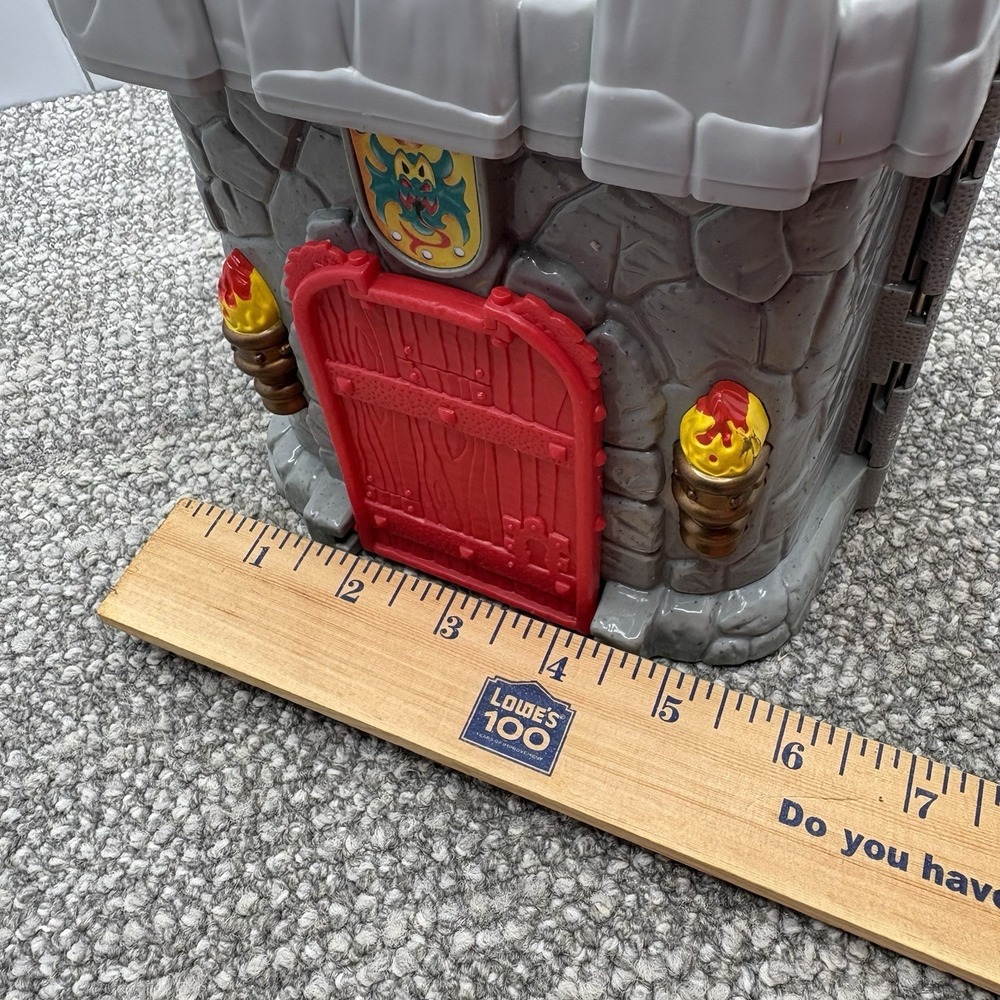 Fisher Price Great Adventures All In One Castle Take Along Playset 1998 Vintage - Picture 11 of 11